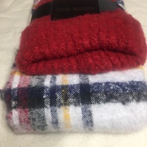 Steve Madden scarf and hat set, NWT, 1 day sale